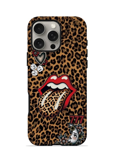Velvoria Valestra Lucky Leopar Apple Apple iPhone Uyumlu 16 Pro Max Magsafe Koruma Kılıfı Valestra Magline - Lucky Leopar