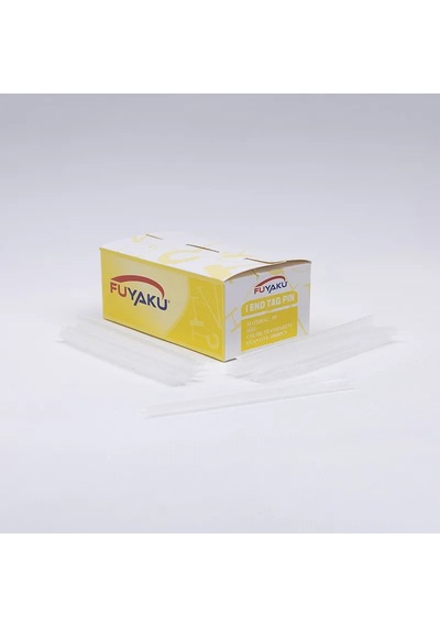 Fuyaku 20 Mm I-end Mikro İnce Fine Kılçık Etiketleme Plastiği Şeffaf 10.000 Adet
