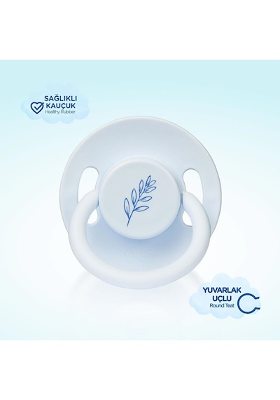 700 Wee Baby Pure Yuv.kauçuk Emzik No:3 Mavi 3 Adet