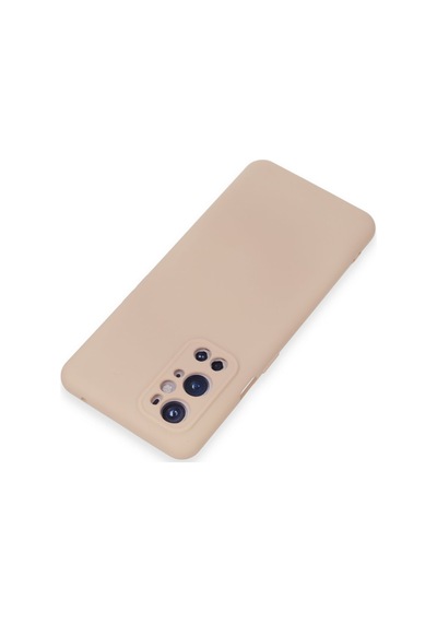 Newface One Plus 9 Pro Kılıf Nano İçi Kadife Silikon - Pudra pudra