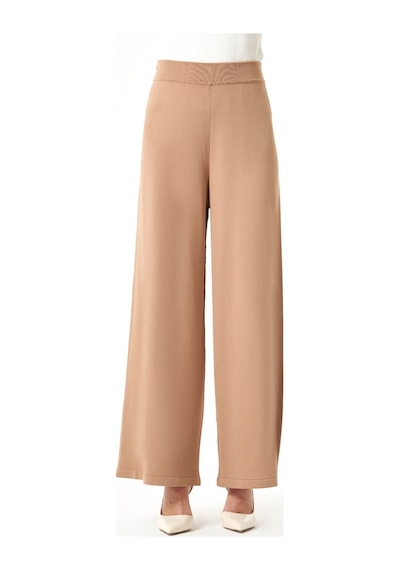 Mizalle Bsc Rayon Triko Camel Pantolon Camel