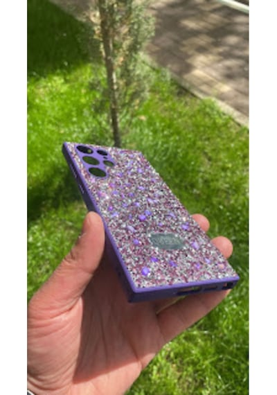 Samsung Uyumlu  S23 Ultra Taşlı Yeni Kılıf