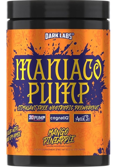 Dark Labs Maniaco Pump Preworkout 375g