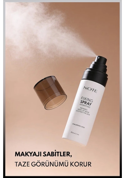 Note Hydrating Fixing Spray Makyaj Sabitleyici Sprey - Şeffaf
