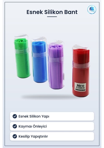 Esnek Silikon Plates Bant Kaymayı Önleyici Yüzey Koruma Sabitleme