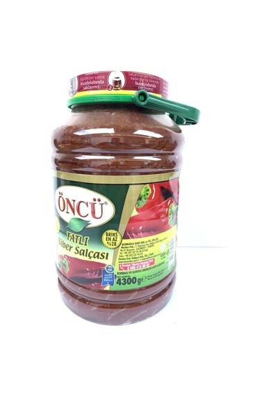 Biber Salçası 4300 Gr Tatlı Ve 4300 Gr Acı