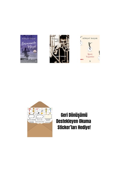 Başucumda Müzik Midi Boy + Konuştuğumuz Gibi Uzaklara + İğreti Yaşamlar + Okuma Sticker'ları