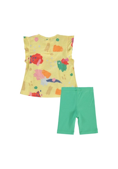 Tuffy Kids Tuffy Kız Bebek Takım 6-18 Ay Sarı Sari