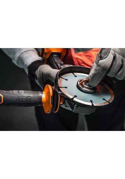 Aeg BEWS 18-115BLPX2-0 Akülü Kömürsüz Taşlama (Akü Hariç) - T4935480856