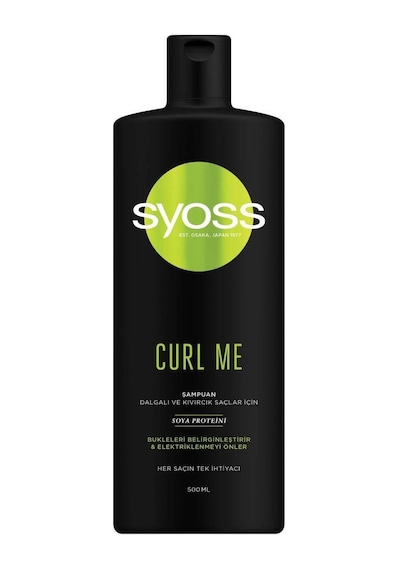 Syoss Curl Me Bukle Belirginleştirici Şampuan 500 ml x 3 Adet
