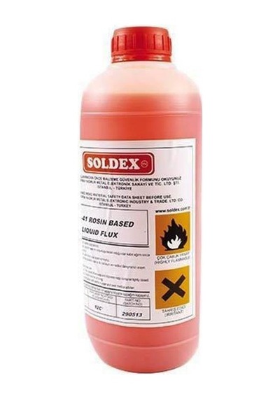 Soldex Asr-41 1 Lt. Köpürebilir Reçine Bazlı Sıvı Flux