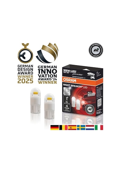 W5w 12 V Beyaz Led Ph7010 1 Adet