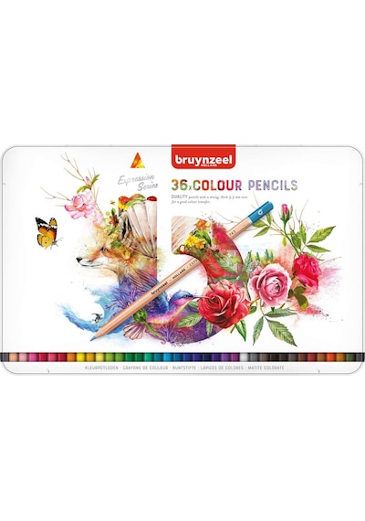 Bruynzeel Expression Colour 36 Renk Kuru Boya Seti