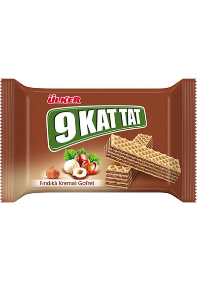 Ülker 9kat Fındıklı Gofret 50gr