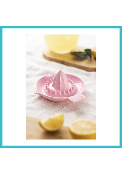 Bezos Akrilik Koyu Pembe Limon Sıkacağı Pratik Limon Sıkacağı Dfnbez