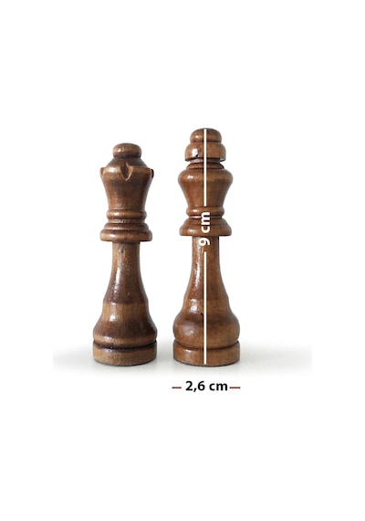 Ahşap Satranç Taşı Takımı No:4