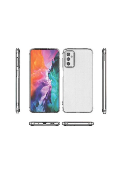 Galaxy A04s Kılıf Zore 2mm Anti Shock Silikon Renksiz