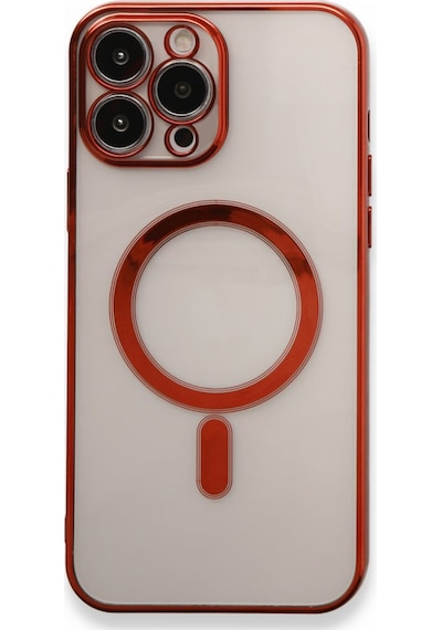 Apple Uyumlu iPhone  11 Pro Max Kılıf Magsafe Özellikli Lazer Silikon Kapak