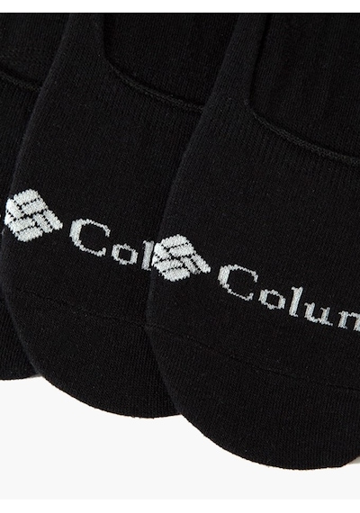 Columbia 3pp Invisibles Unisex 3'lü Kısa Çorap Siyah