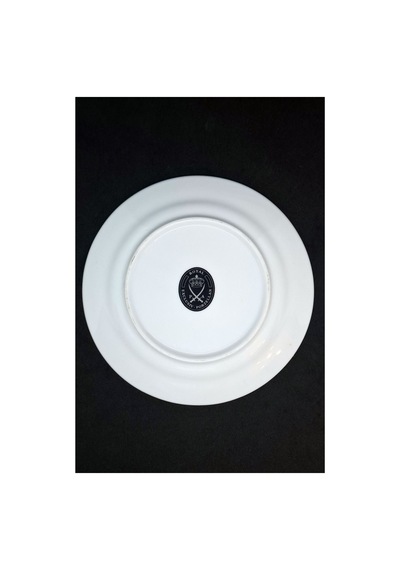 Royal Exclusive Vintage Pasta Tabağı 18 Cm Siyah