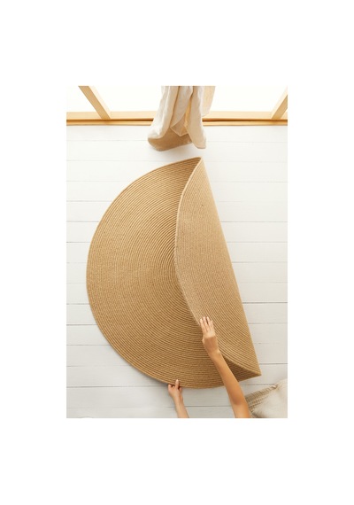 Ocean Home Textile Jüt Halı Kilim Ø 120 Cm