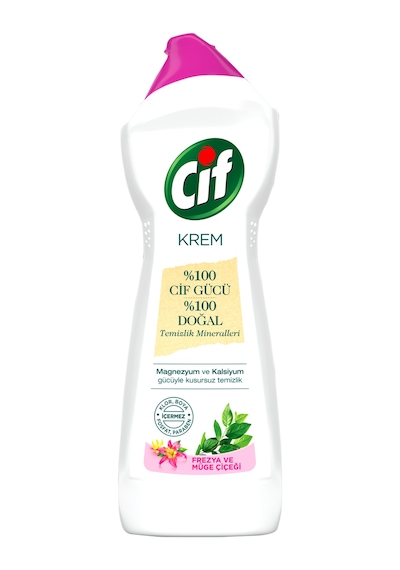 Cif Krem Yüzey Temizleyici Frezya ve Müge Çiçeği 750 ML