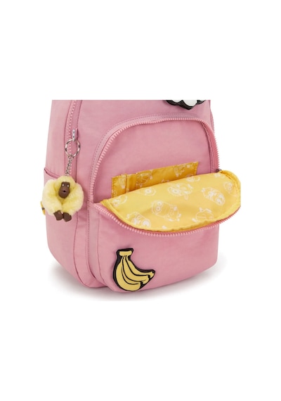 Kipling Seoul S Minions Small Sırt Çantası Pink Daisy Kı58531mı