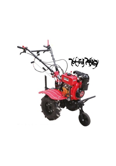 Kama By Reis KDL 100 ZE 173FD 6 HP 2+1 Şanzımanlı Dizel Çapa Makinesi + Çapa Alt Grubu