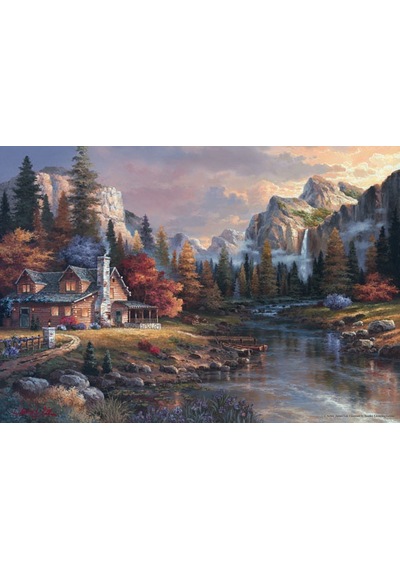Anatolian Puzzle 500 Parça Vadinin Sonundaki Ev 3533