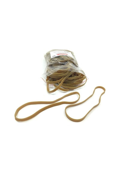 Ekoset 180x6mm Geniş Kauçuk Paket Ambalaj Kasa Lastiği 100 Adet