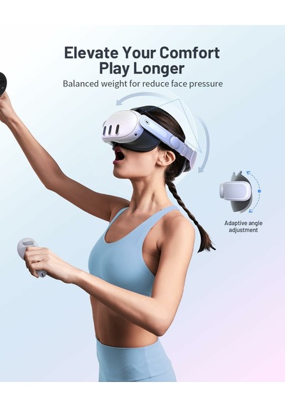 Zybervr Meta Quest 3 İçin Kafa Bandı, Elit Kayış - Sadece Aksesua
