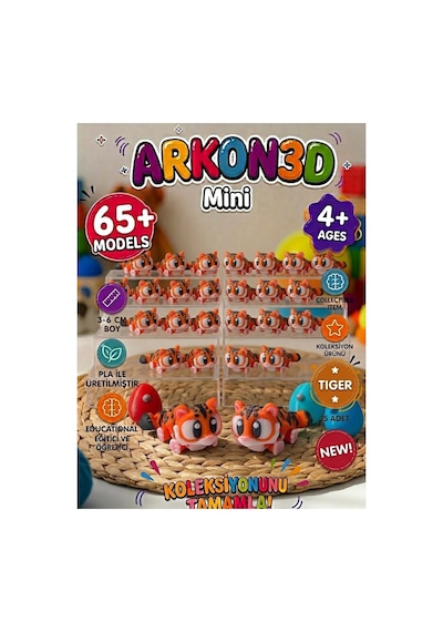 Arkon 3d Kaplan - 3d Baskı 10 Lu Paket