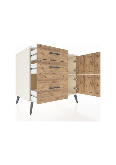 Kronos Şifonyer Tek Raflı 3 Çekmeceli 2 Kapaklı 88x59x80 Aytaşı-çam Çam Kronos Şifonyer Tek Raflı 3 Çekmeceli 2 Kapaklı 88x59x80 Aytaşı-çam Çam
