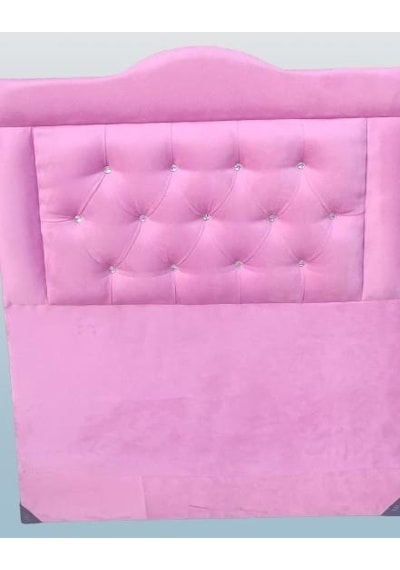 Bengi Ticaret Dk El Yapımı Tay Tüyü Kumaş Tek Kişilik Başlık Pembe 90