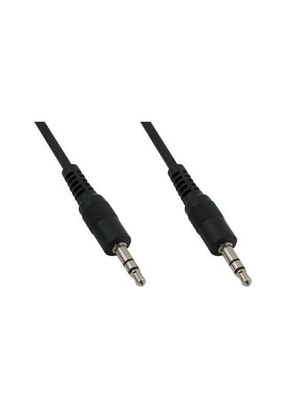 30Cm Aux Kablo Kısa Aux Erkek Erkek Stereo Kablo 3.5Mm Stereo Kab