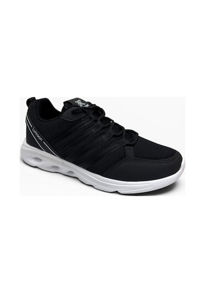 Luttoon 4138-26 Anorak Fashıon Anatomik Erkek Sneaker Siyah Beyaz