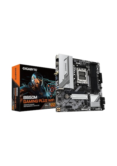 Gıgabyte B650m-gamıng-plus-wıfı 4xddr5 2xdp/1xhdmı 2xm.2 Am5 Anakart