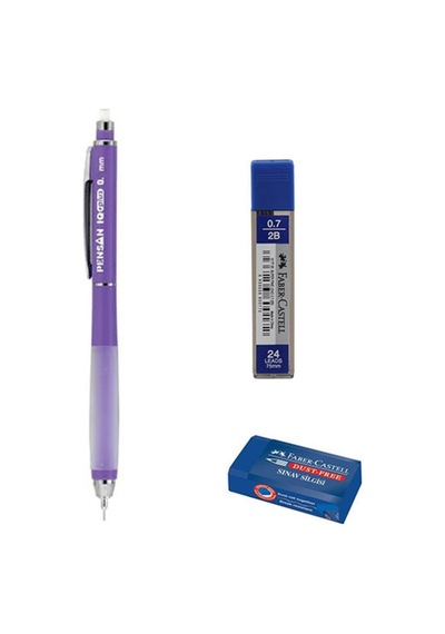 Pensan Iq Plus 0.7 Uçlu Versatil Mor Kalem Set