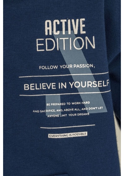 Rolypoly Erkek Çocuk Believe In Yourself Lacivert Eşofman Takımı Rp3882-c-v3 Rp3882-c-v3