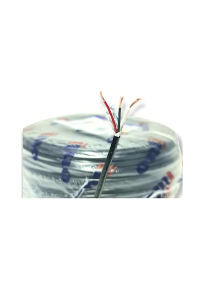 Onli 2+1 0.50mm 100Metre Dış Ortam CCTV Kamera Kablosu Siyah