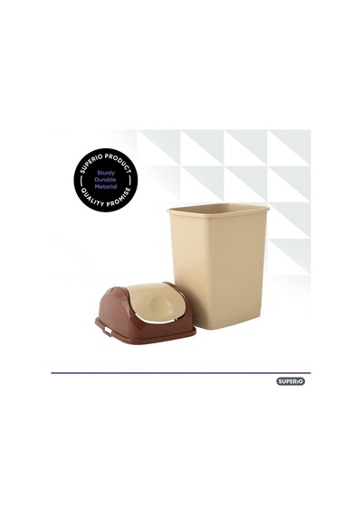 Kapaklı Orta Boy Çöp Kovası 4,5 Galon Plastik Salıncak Üst Çöp Kovası Lavabo/dolap Altı, Çamaşır Odası, Mutfak, Ofis, Yatak Odası, Banyo, Üniversite Yurdu, 18 Qt, Bej Çok Renkli Kapaklı Orta Boy Çöp Kovası 4,5 Galon Plastik Salıncak Üst Çöp Kovası Lavabo/dolap Altı, Çamaşır Odası, Mutfak, Ofis, Yatak Odası, Banyo, Üniversite Yurdu, 18 Qt, Bej Çok Renkli
