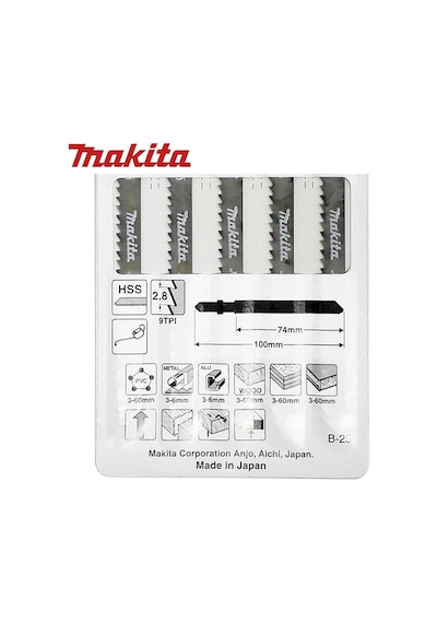 Makita A-85765 Dekupaj Testere B-25 N11.1502
