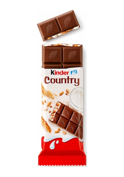 Kinder Country Tahıllı Ve Sütlü Dolgulu Sütlü Çikolata 23,5 Gr