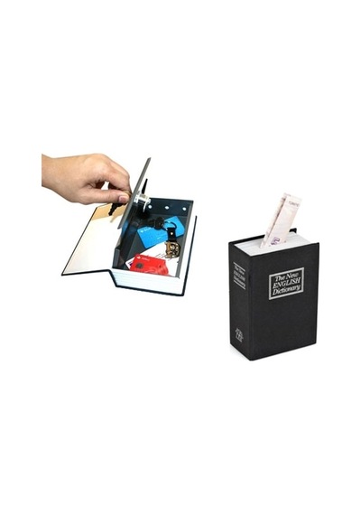 Kumbara Kitap Görünümlü Gizli Kasa Kumbara