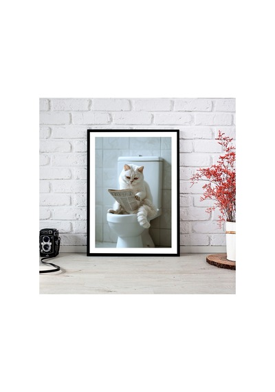 Tek Parça Çerçeve Görünümlü Ahşap Mdf Poster Tablo Ctmd Tek0465 Mdf Krem Çerçevesiz