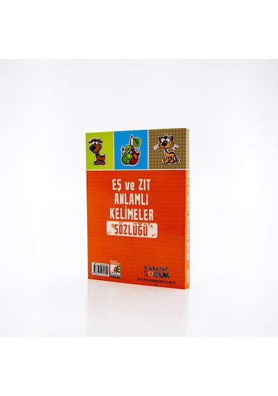 Eş Ve Zıt Anlamlı Kelimeler Sözlüğü. Karatay Yayınları. 272 Sayfa