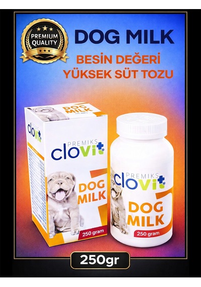 Clovit Yavru Köpekler İçin Süt Tozu 250 Gr