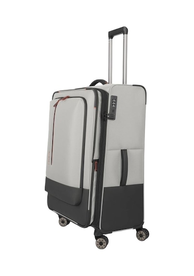Travelite Crosslite 5.0 4w Trolley L Körüklü Büyük Boy Valiz Bej