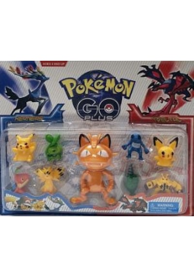 Pokemon Go Pikachu ve Arkadaşları 9 Lu Set supriz