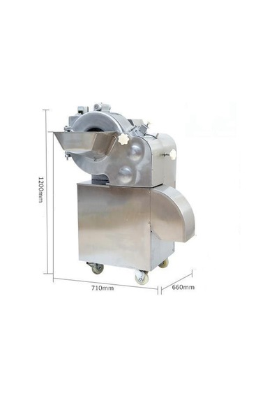 Dalle Jq-100 Endüstriyel Elektrikli Multi Fonksiyonlu Meyve Sebze Dilimleme Makinası 600 Kg/saat